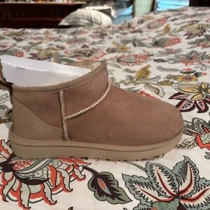 UGG Tan Ankle Boots